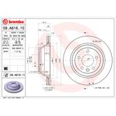Brake disc set (2) BREMBO - 09.A616.10