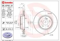 Brake disc set (2)