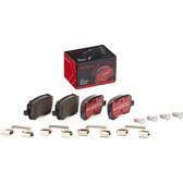 Rear brake pad set BREMBO - P 86 021X