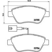 Remblokkenset voor BREMBO - P 23 085