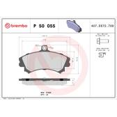 Remblokkenset voor BREMBO - P 50 055