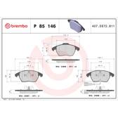 Remblokkenset voor BREMBO - P 85 146