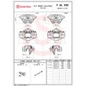 Remklauw asset BREMBO - F AL E52