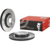 Set van 2 remschijven BREMBO - 09.A417.11