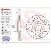 Remschijf voor BREMBO - 09.C306.1X