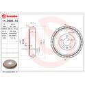 Remtrommel BREMBO - 14.D996.10