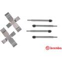 Tillbehörssats, skivbromsbelägg BREMBO - A 02 207