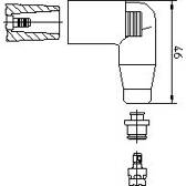Plug, coil BREMI - 13552A1