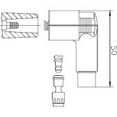 Plug, distributor BREMI - 10206WA1
