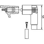 Plug, distributor BREMI - 10221VW1