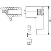 Plug, distributor BREMI - 13208A1