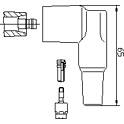 Plug, distributor BREMI - 13255
