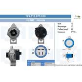 Alternatore (nove) BV PSH - 125.516.075.010