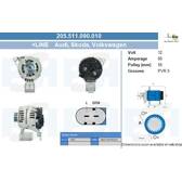 Alternatore (nove) BV PSH - 205.511.090.010