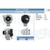 Alternatore (nove) BV PSH - 205.512.140.004