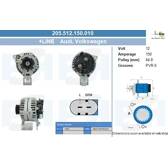 Alternatore (nove) BV PSH - 205.512.150.010