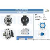Alternatore (nove) BV PSH - 205.525.140.010