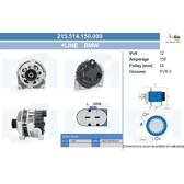 Alternatore (nove) BV PSH - 215.514.150.000