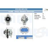 Alternatore (nove) BV PSH - 235.502.065.030
