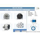 Alternatore (nove) BV PSH - 305.518.180.000