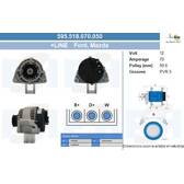 Alternatore (nove) BV PSH - 595.518.070.050