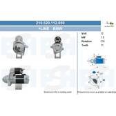 Motor de arranque (nueve) BV PSH - 210.520.112.050
