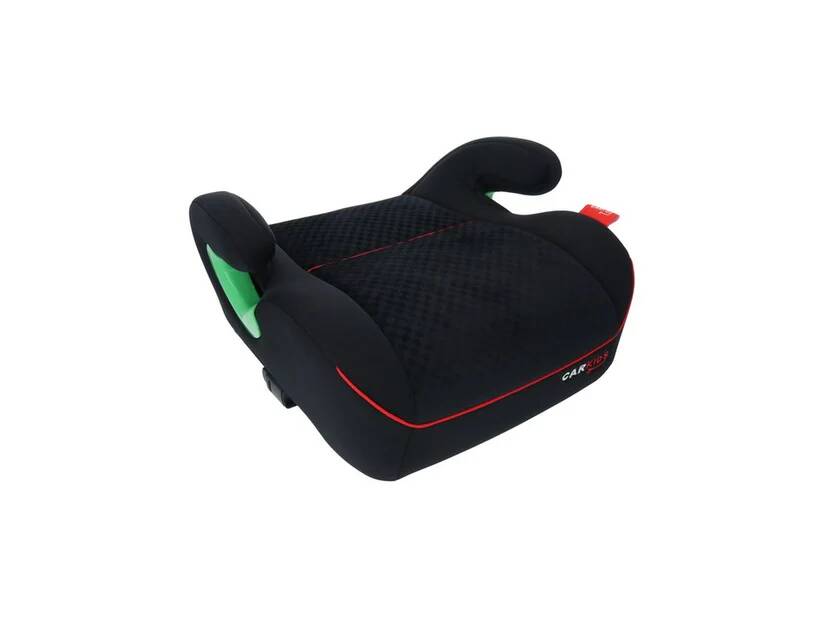 Low booster seat - ISOFIX - 125-150cm - Black/Red