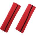 2 fourreaux de protection de ceinture rouge Car + - BPS4300