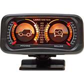 Zwart verlichte 4x4 hellingsmeter Car + - 2808014