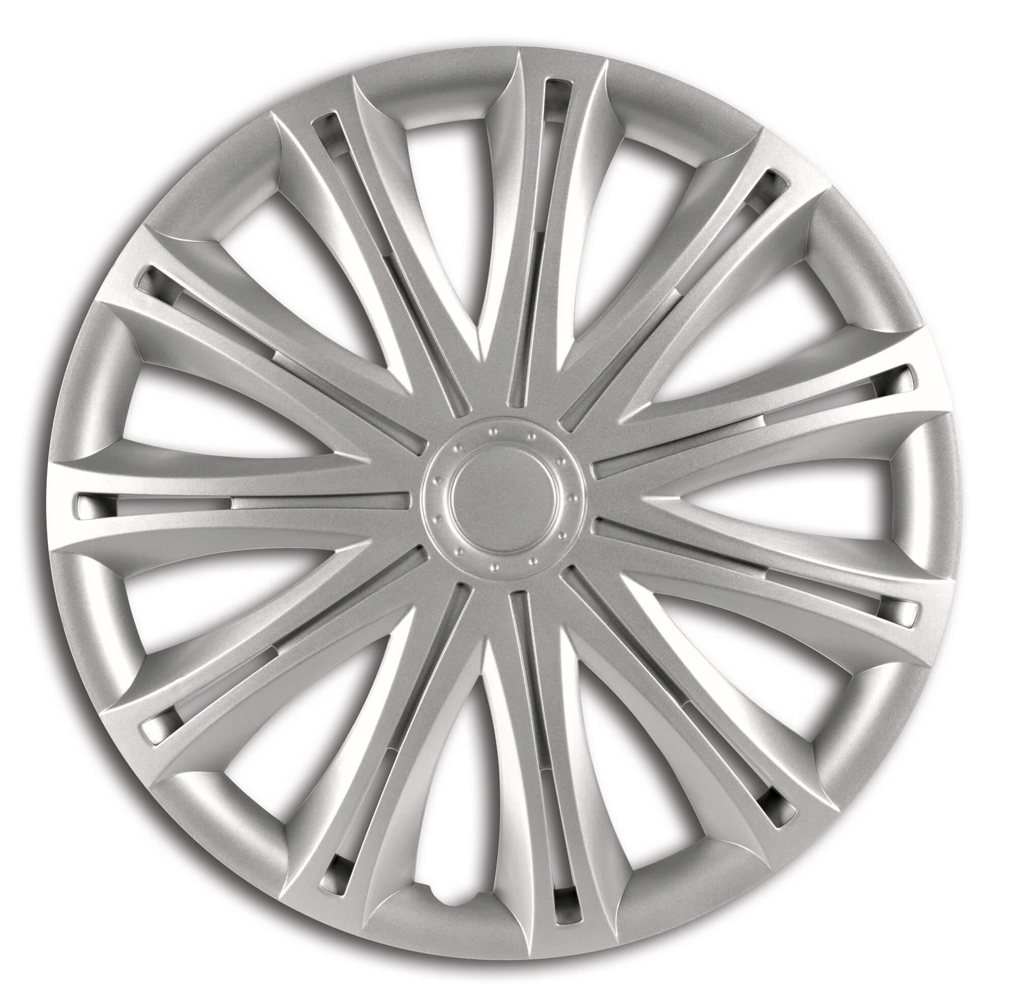 Set of 4 alabama silver 15 inch hubcaps