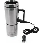 12v auto waterkoker met kopje Car + - COFMUG1