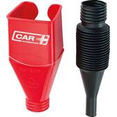 Trichter mit flexibler Spitze  Auto + Car + - ECOFILL