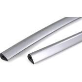 2 stivali flessibili di porta 45 cm grigio Carlinéa - 483672