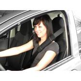 Protector de cinturón "Classic" Negro / Gris 2Pcs CARPOINT - 1421511