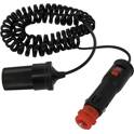 Extensión de encendedor de cigarrillos 3m máx. 4,5 A máx. 54W 12/24V CARPOINT - 0510041
