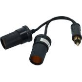 Prise allume-cigares double 12/24V CARPOINT - 0523429