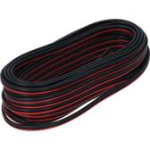 Cable de altavoz Ø 0,75 mm² - longitud 10 m - negro/rojo CARPOINT - 0810598