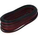 Cabo de alto-falante Ø 0,75 mm² - comprimento 10 m - preto/vermelho CARPOINT - 0810598