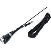 Antenna da tetto V16 - 52° - Nero opaco - Cavo - 3,6 m CARPOINT - 2010023