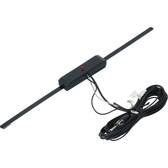 Antenna elettrica da parabrezza - Con LED - DIN maschio - Cavo - 2,5 m CARPOINT - 2010027