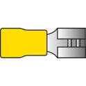 543 terminales para cables Ø 2,5 - 6,5 mm - Amarillo - 10 piezas CARPOINT - 1623835