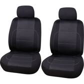 Conjunto de capas Paris - Preto/cinza - 4 peças CARPOINT - 0310355