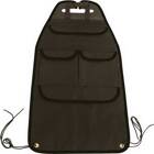 Protège-dossier de siège simple avec rangements noir CARPOINT - 0523216