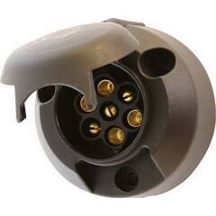 Prise 7 poles 12V plastique CARPOINT - 0410005