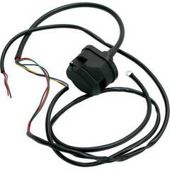 Prise 7 poles 12V plastique avec faisceau 2 mètres CARPOINT - 0410025