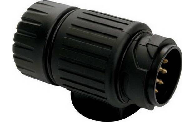 Fiche pour remorque 13 pôles 12V type jager plastique