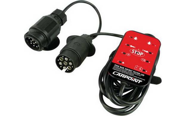 Testeur d'attelage 12V 7/13 broches (compatible canbus)