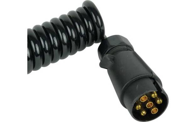 Rallonge spirale pour remorque 7 pôles