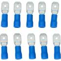 Cosses 740 pour câbles Ø 1,5 - 2,5 mm - Bleu - blister - 10 pcs CARPOINT - 1624024