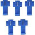 Cosses 1560 pour câbles Ø 1,5 - 2,5 mm - Bleu - blister - 5 pcs CARPOINT - 1624027